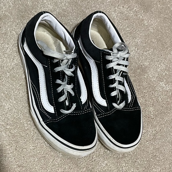 Vans Old Skool Sneakers Black White - Picture 4 of 6